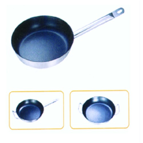 Short Body Stainless Steel Pot With(non-stick) Fring Pan
